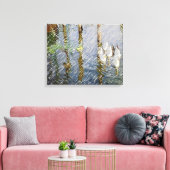 Ducks Watercolor Leinwanddruck (Insitu (Wohnzimmer))