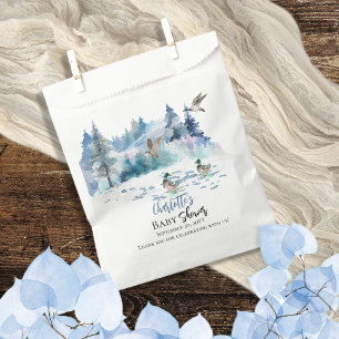 Ducks Woodland Forest Nature Boy Babydusche Geschenktütchen