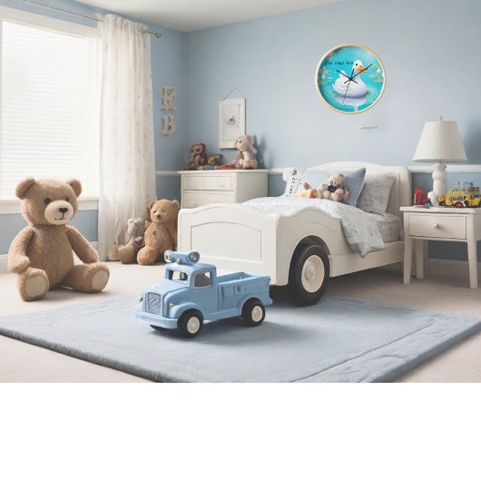 Ducksäulenuhr, 27,3 cm quadratisch uhr