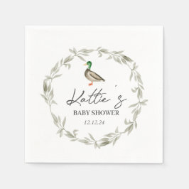 Duckservietten, Mallard-Servietten Serviette