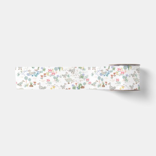Duckteich Ribbon Satinband (Vorderseite)