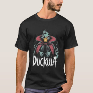 Duckula Lustiger Vampir Gummiente Duckie Halloween T-Shirt