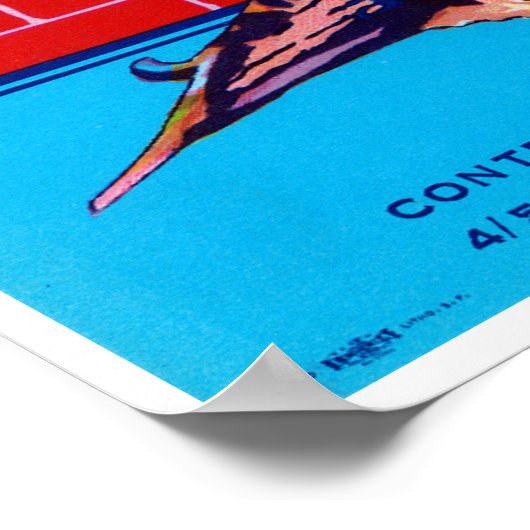 Duckwall Hood River Pears Poster (Ecke)