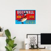 Duckwall Hood River Pears Poster (Heimbüro)