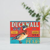 Duckwall-Marke Postkarte (Stehend Vorderseite)