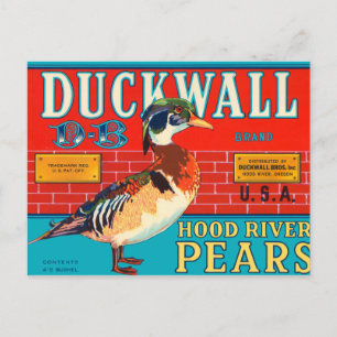 Duckwall-Marke Postkarte