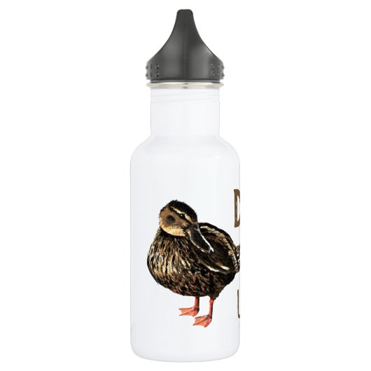 Duckwasserflasche Edelstahlflasche (Links)