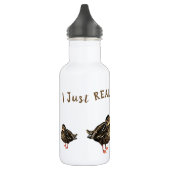 Duckwasserflasche Edelstahlflasche (Links)