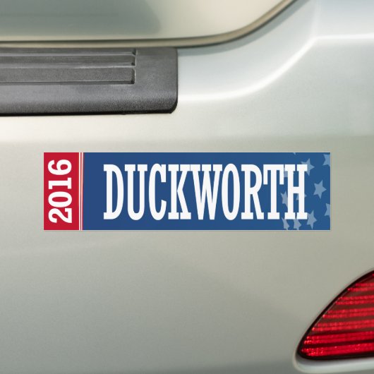 Duckworth - Tammy Duckworth 2016 Autoaufkleber (Auf Auto)