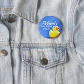 Ducky Babyparty-Gummiknopf Button (Beispiel)