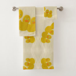 DUCKY Badehandtuch-Set | m3galleryStudio Badhandtuch Set