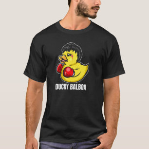 Ducky Balboa Funny Rubber Duck Boxer & Fighter Pul T-Shirt