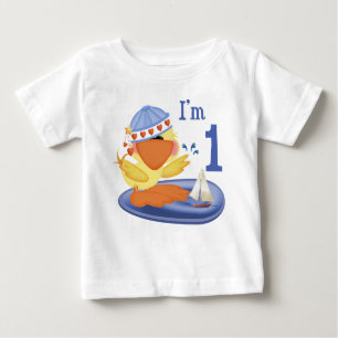 Ducky Boy 1. Geburtstag Baby T-shirt