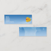 Ducky - dünn mini visitenkarte (Vorne/Hinten)