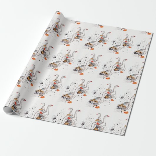 Ducky Ente Geschenkpapier (Ungerollt)