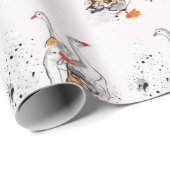 Ducky Ente Geschenkpapier (Rolleneckpunkt)