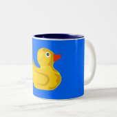 Ducky Enten-Tasse Zweifarbige Tasse (VorderseiteRechts)