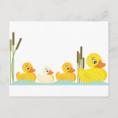 Ducky Family Postkarte (Vorderseite)