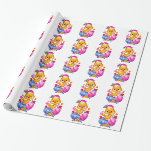 Ducky Feiertags-Packpapier Ostern Geschenkpapier