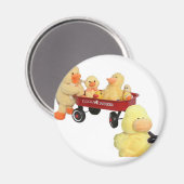 Ducky Flyer Magnet (Vorderseite/Rückseite)