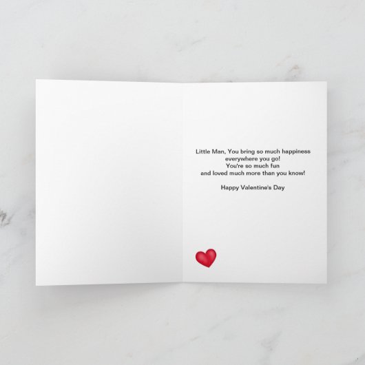 Ducky Grandson Valentine Feiertagskarte (Innenseite)