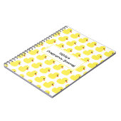 "Ducky" Gumminotizbuch Notizblock (Linke Seite)