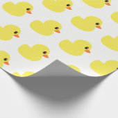 "Ducky" GummiPackpapier Geschenkpapier (Ecke)