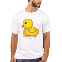 Ducky GummiShirt - Weiß