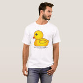 Ducky GummiShirt - Weiß T-Shirt (Vorne ganz)