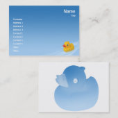 Ducky - mollig visitenkarte (Vorne/Hinten)