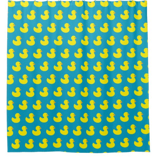 Ducky Muster-Gummiduschvorhang Duschvorhang (Vorderseite)