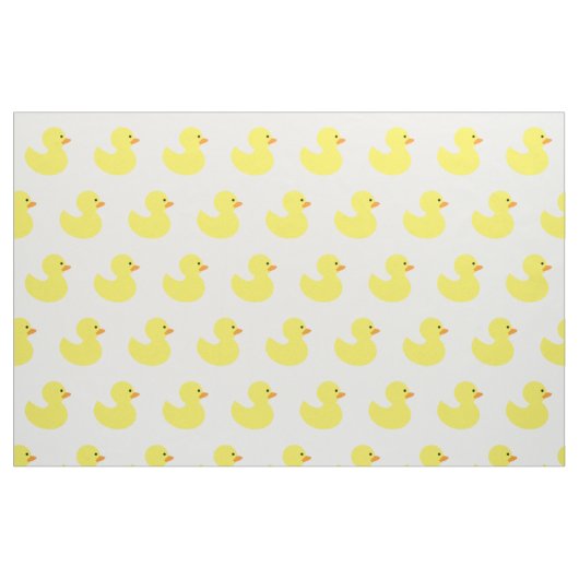 Ducky Muster-Gummigewebe Stoff (Fat Quarter (45,7 x 55,9 cm))