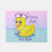 Ducky niedlich Krankenschwester Fußmatte (Vorderseite)
