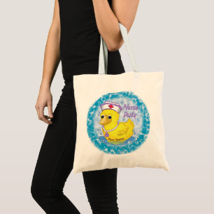 Ducky niedlich Krankenschwester Tragetasche