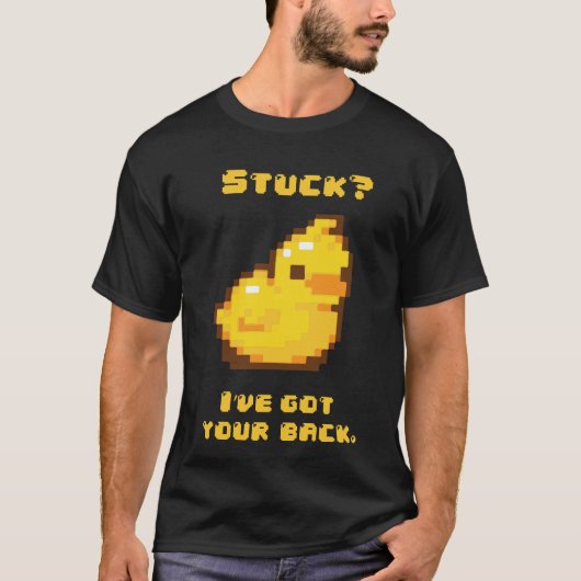 Ducky ProgrammierungsGummiT-Shirt T-Shirt (Vorderseite)
