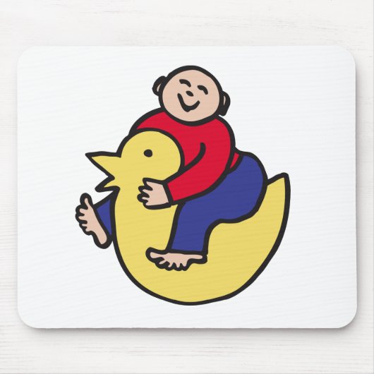 Ducky Rider Mousepad (Vorne)