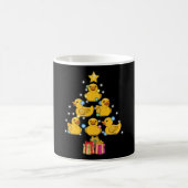 Ducky Rubber Ente Weihnachtsbaum Kaffeetasse (Mittel)
