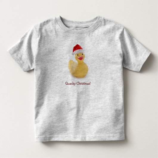 Ducky Sankt-GummiShirt Kleinkind T-shirt (Vorderseite)
