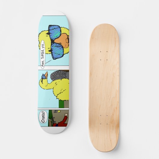 Ducky the Destroyer Skateboard (Vorderseite)