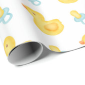 Ducky und Binky Geschenkpapier (Rolleneckpunkt)