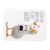 Ducky Valentine Magnet (Horizontal)