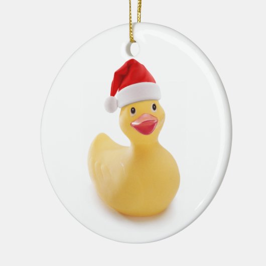 Ducky Weihnachtsverzierung Sankt Keramik Ornament (Links)