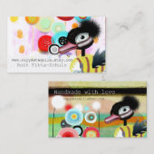 Ducky Whimsical Visitenkarte (Vorne/Hinten)