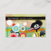 Ducky Whimsical Visitenkarte (Rückseite)