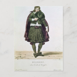 Ducroisy in der Titelrolle von Tartuffe Postkarte