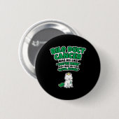 Duct Cancer Survivor - Bile Duct Cancer Awareness Button (Vorne & Hinten)