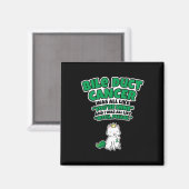 Duct Cancer Survivor - Bile Duct Cancer Awareness Magnet (Vorderseite/Rückseite)
