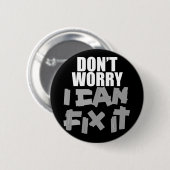 Duct Tape $6,95 Funny Duck Tape Button (Vorne & Hinten)