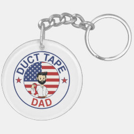 Duct Tape Dad - Acrylic Keychain Schlüsselanhänger