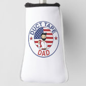 Duct Tape Dad - Golfkopfhaube (Version 2) Golf Headcover (Rotieren 90)